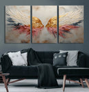 Golden Angel Wings Wall Art Canvas Print – Stunning Abstract by MyGreatCanvas | Canvas Wall Art Prints | Photo Prints & Wall Decor