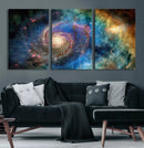 Spiral Galaxy Wall Art Canvas Print