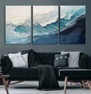 Ocean Wave Canvas Wall Art Print – Coastal Living Room Large
