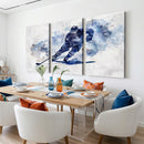 Hockey Player Wall Art Canvas Print - Sports-Inspired