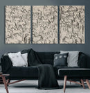 Abstract Horse Sketch Wall Art | Ready to Hang and Framed |