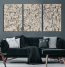 Abstract Horse Sketch Wall Art | Ready to Hang and Framed |
