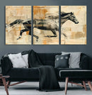 Chines Style Running Horse Western Wall Art | Farmhouse Wall