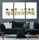 Farmhouse Wall Art Sheep Print | Ready to Hang Framed Canvas by MyGreatCanvas | Canvas Wall Art Prints | Photo Prints & Wall Decor
