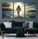 Jesus Walking on Water Wall Art | Canvas Print | Ready to