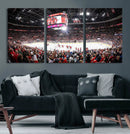 Amerant Bank Arena Wall Art Canvas Print - Basketball Arena by MyGreatCanvas | Canvas Wall Art Prints | Photo Prints & Wall Decor