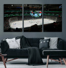 American Airlines Center Dallas Stars Wall Art Canvas Print