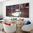 Barton Malow Little Caesars Arena Detroit Wall Art Canvas
