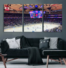 Madison New York Rangers Hockey Stadium Wall Art Canvas