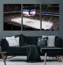 Rogers Place Edmonton Oilers Ice Hockey Stadium Wall Art,