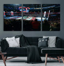 Rogers Arena Vancouver Canucks Ice Hockey Stadium Wall Art,