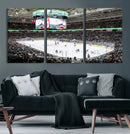 Sharks Arena Blackhawks Sharks Ice Hockey Stadium Wall Art by MyGreatCanvas | Canvas Wall Art Prints | Photo Prints & Wall Decor