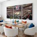 United Center Chicago Bulls Stadium Wall Art Canvas Print