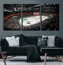 Vaudoise Lausanne Ice Hockey Arena Stadium Wall Art Canvas,