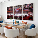 Carolina Hurricanes Ice Hockey Stadium Wall Art, Carolina