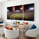 Framed Florida State Seminoles Football Team Print -