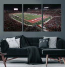 Houston Cougars Football Team Print - Houston TDECU Stadium
