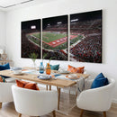 Houston Cougars Football Team Print - Houston TDECU Stadium