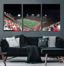 Houston Cougars Football Team Print - Houston TDECU Stadium by MyGreatCanvas | Canvas Wall Art Prints | Photo Prints & Wall Decor