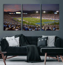 UCLA Bruins Football Team Print - Pasadena Rose Bowl Stadium