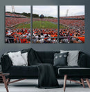 Virginia Cavaliers Football Team Print - Charlottesville Scott Stadium Print Wall Art Canvas by MyGreatCanvas | Canvas Wall Art Prints | Photo Prints & Wall Decor