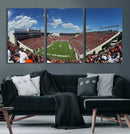Virginia Tech Hokies Football Team Print - Blacksburg Lane