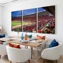 Wisconsin Badgers Football Team Print - Madison Camp Randall