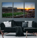 Demon Deacons Football Team Print Canvas- Winston-Salem by MyGreatCanvas | Canvas Wall Art Prints | Photo Prints & Wall Decor