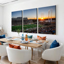 Demon Deacons Football Team Print Canvas- Winston-Salem