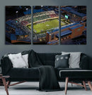University of North Texas Mean Green Football Artwork,