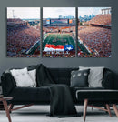 University of Texas Longhorns Football Team Canvas Print -