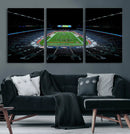 Denver Broncos Football Team Print Canvas- Denver Empower