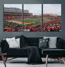 University of Illinois Fighting Illini Football Team Print - by MyGreatCanvas | Canvas Wall Art Prints | Photo Prints & Wall Decor
