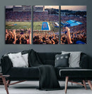 University of Kansas Jayhawks Football Team Art Print - by MyGreatCanvas | Canvas Wall Art Prints | Photo Prints & Wall Decor