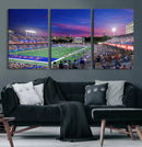 University of Kansas Jayhawks Football Team Print Canvas- by MyGreatCanvas | Canvas Wall Art Prints | Photo Prints & Wall Decor