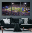 University of Kansas Jayhawks Football Team Print - Lawrence by MyGreatCanvas | Canvas Wall Art Prints | Photo Prints & Wall Decor