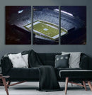 University of North Carolina Tar Heels Football Team Print - by MyGreatCanvas | Canvas Wall Art Prints | Photo Prints & Wall Decor