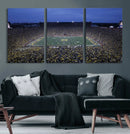 University of Michigan Wolverines Football Team Print - Ann by MyGreatCanvas | Canvas Wall Art Prints | Photo Prints & Wall Decor