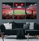 University of Nebraska Cornhuskers Football Team Print -