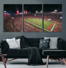 University of Nebraska Cornhuskers Football Team Print -