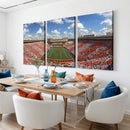 Oklahoma State Cowboys Football Team Print - Stillwater