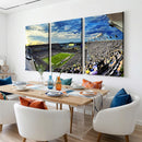 Framed USF Bulls Football Team Print - Tampa Raymond James