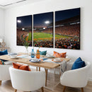 Clemson University Tigers Art Print, Football Team Print -