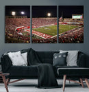 Indiana University Hoosiers Football Team Print Canvas - by MyGreatCanvas | Canvas Wall Art Prints | Photo Prints & Wall Decor