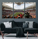 Miami Hurricanes Football Team Wall Art Print - Miami Hard