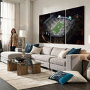 Michigan State Spartans Football Team Print - East Lansing