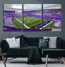 Northwestern University Wildcats Football Team Print - by MyGreatCanvas | Canvas Wall Art Prints | Photo Prints & Wall Decor