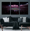 Ohio State University Buckeyes Football Team Print - by MyGreatCanvas | Canvas Wall Art Prints | Photo Prints & Wall Decor