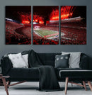 Ohio State University Buckeyes Football Team Print - by MyGreatCanvas | Canvas Wall Art Prints | Photo Prints & Wall Decor