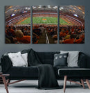 Syracuse University Orange Football Canvas Print, Football